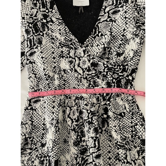 Anthropologie HD in Paris Dress Womens Extra Small XS Snakeskin Print - Picture 8 of 10